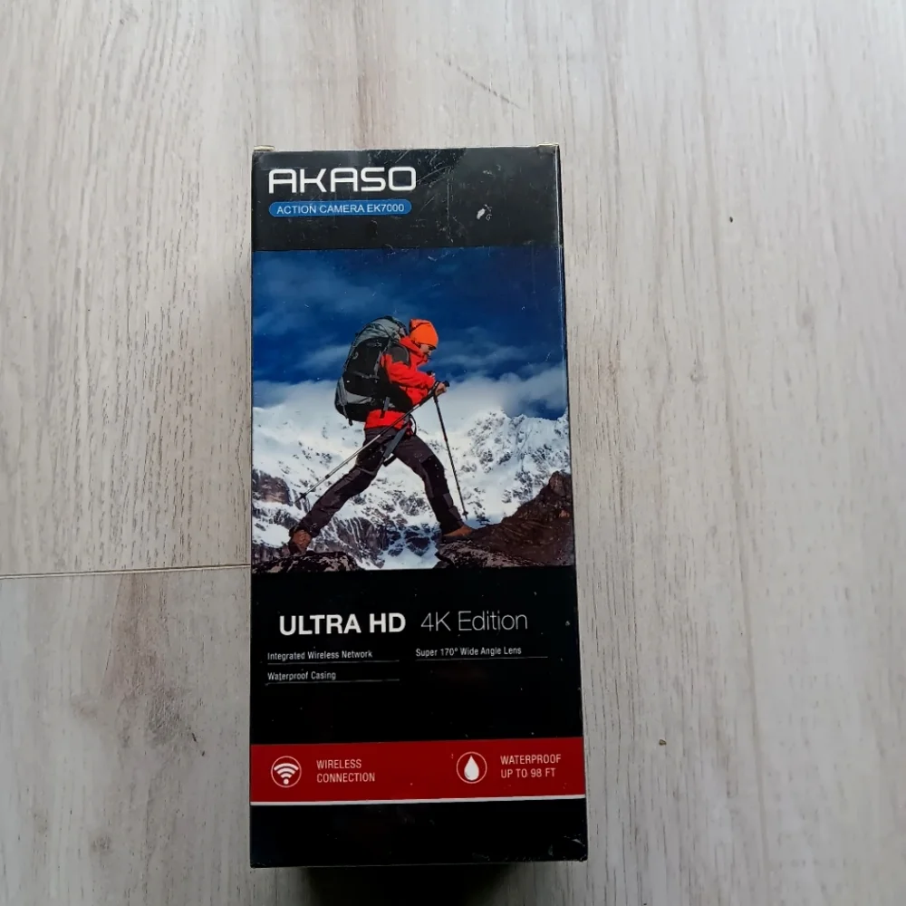 AKASO EK7000 Action Camera Ulatra HD 4K Edition Wireless Waterproof 170 lens